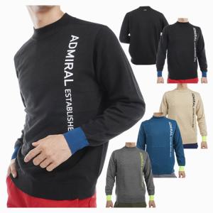 Admiral Golf（アドミラルゴルフ） シャツ モックシャツ メンズ 長袖