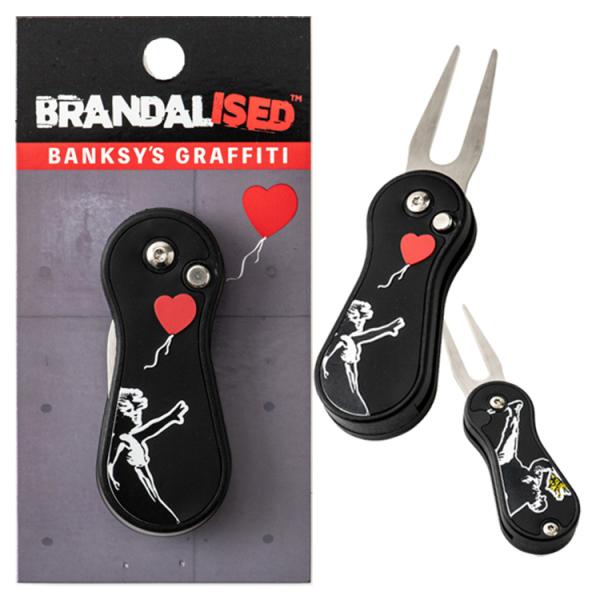 バンクシー ゴルフ グリーンフォーク メンズ レディース ロゴ ディボットツール メンテナンス  ゴ...