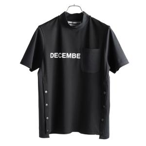 ディセンバーメイ ゴルフ モックシャツ メンズ 半袖 接触冷感 吸汗速乾