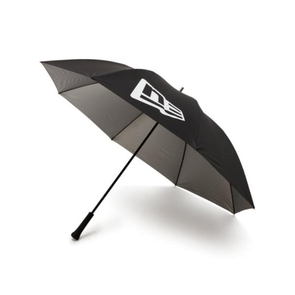 ニューエラ ゴルフ 傘 メンズ レディース 軽い 晴雨兼用 傘袋 雨具 ゴルフアンブレラ 無地 14...