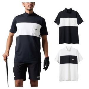 BANDEL（バンデル） ゴルフ モックシャツ メンズ 半袖 シャツ