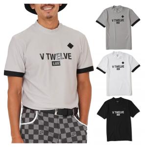 V12（ヴィ・トゥエルヴ） 長袖ハイネックシャツ ゴルフ メンズ 春夏用