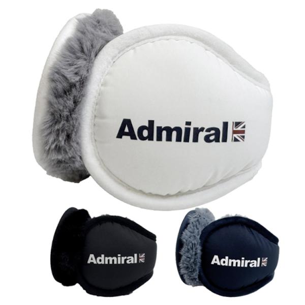 アドミラルゴルフ イヤーマフ メンズ レディース バックアーム 無地 ロゴ ブランド 秋 冬 ブラン...