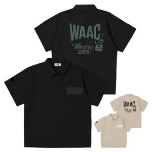 ワック（WAAC）（メンズ）ゴルフウェア ライトストレッチポンチ 半袖