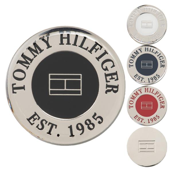 トミーヒルフィガー ゴルフ マーカー メンズ レディース ロゴマーカー メタル ギフト プレゼント ...