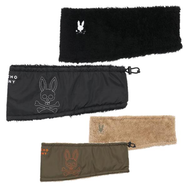 サイコバニー ゴルフ ネックウォーマー メンズ レディース リバーシブル ネックゲイター ネックカバ...