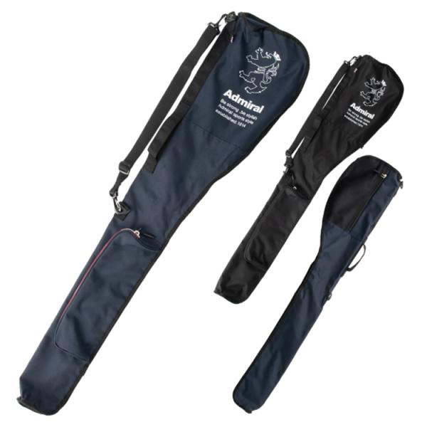 アドミラルゴルフ クラブケース メンズ レディース 46インチ対応 5〜6本収納 ショルダー付き ゴ...
