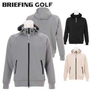 ブリーフィング　メンズ　ゴルフウェア　ハーフジップ　フーディー　パーカー BRIEFING GOLF ブリーフィングゴルフ [秋冬] ロゴフーディー パーカー