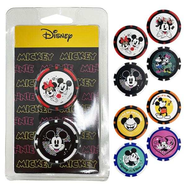 ディズニー ゴルフ マーカー メンズ レディース ロゴ コインマーカー カジノマーカー ゴルフマーカ...
