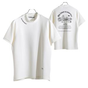 ディセンバーメイ ゴルフ モックシャツ メンズ 半袖 メッシュ