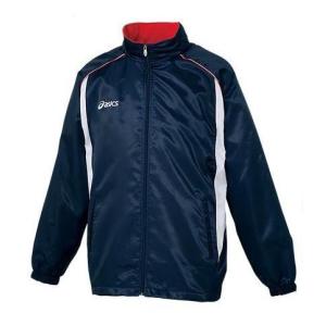 ASICS ジャケット メンズ アシックス ジャージ 赤 SSサイズ