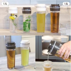 お得2本セット スリムジャグ1.5L ホワイト...の詳細画像1