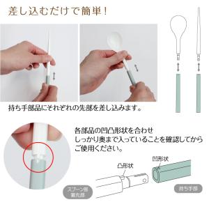お箸 スプーン 携帯用 ヌーバネッサカトラリー...の詳細画像2