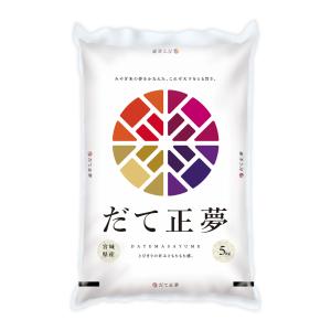 令和6年産　宮城県産　だて正夢 5kg｜takeyamarice