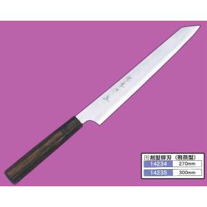 ふぐ引包丁 240mm 本焼青二 水焼 00313 : eくらしshop - 通販 - Yahoo