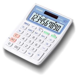 カシオ アウトレット再生品 抗菌電卓 MW-102CL-N ホワイト