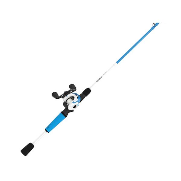 ゼブコ Zebco ROAM ベイトキャストリール 左ハンドル 6.6ft ロッドセット グラスロッ...