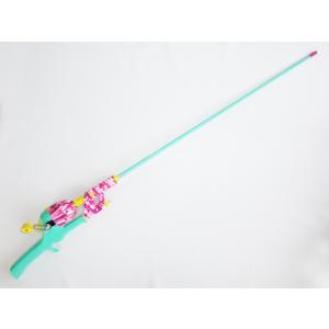 Lil Anglers ピンク カモフラージュ スピンキャストリール一体式ロッド Con Imedia Net