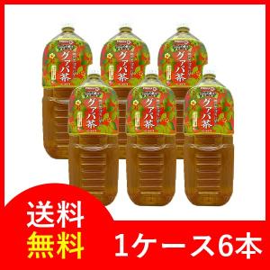 グァバ茶 2L×6本 沖縄ポッカ 送料無料 グアバ茶 グァバ茶 パッケージデザインが変わりました。画像修正中です。｜takidenki