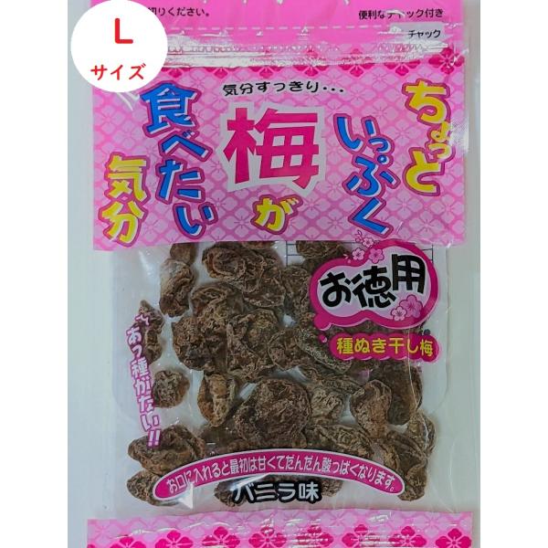 ちょっといっぷく梅が食べたい気分 バニラ味 大サイズ 34g×2個 船メール便 便利なジップ袋 いっ...