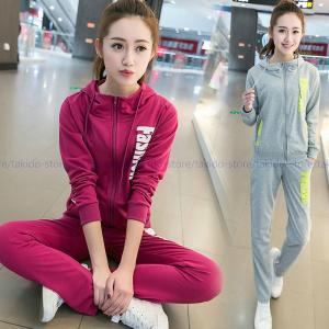 上下セット ジャージ スウェット レディース セットアップ ルームウェア 2点セット 長袖ジップアップパーカー スポーツ トレーニングウエア 運動着 部屋着 hm024 滝戸商事 通販 Yahoo ショッピング
