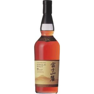 富士山麓シングルモルト　１８年　７００ｍｌ　４３度　化粧箱入り｜takihan-1