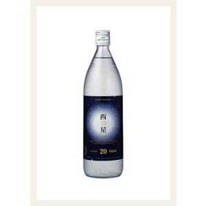 西の星　２０度　９００ｍｌ　≪三和酒類本格麦焼酎≫　１ロット２４本入り　１本当たり７４７円｜takihan-1