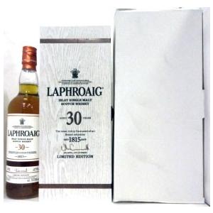 ラフロイグ30年の木箱 ラフロイグ30年 700ml 53.5度 木箱入り 並行品 : 酒のたきはん