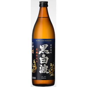 本格芋焼酎 さつま白波 黒麹仕込み 25度 900ml｜takihan-1