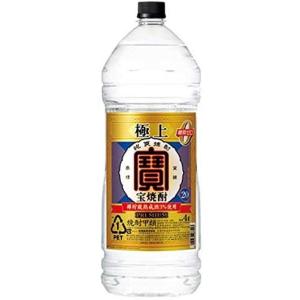 極上 宝焼酎 20度 4000ml エコペット 1ケース(4本)｜takihan-1