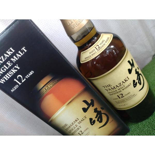 サントリー シングルモルトウイスキー 山崎12年 700ml 43度 ボトル画像入り化粧箱
