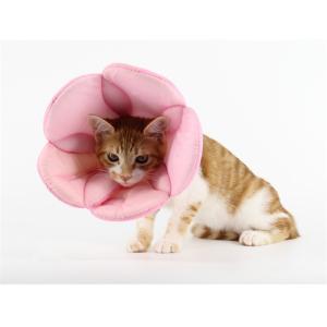S/Mサイズ!ペットソフトエリザベスカラー 簡単装着エリザベスカラー ペット犬用 猫用 ソフトエリザベス プロテクター 首まり柔 ペット用介護用品