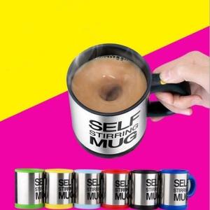 半自動 マグ コーヒーカップ 便利グッズ おもしろ ステンレス製