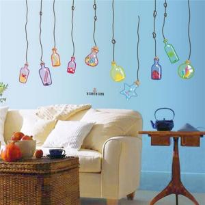 ウォールステッカー ガラスの瓶 壁紙 ジラフ 壁飾り 部屋飾り シール Diy キッズルーム 北欧 インテリア バースデー 内装 雑貨 子供部屋 プレゼント 1a240 田木商品 通販 Yahoo ショッピング