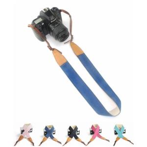 全5色 マカロンみたいな可愛いカラーのカメラストラップ
