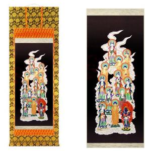 お盆用品 十三仏掛軸 十三佛掛け軸 | 仏壇屋 滝田商店 - Yahoo