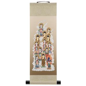 お盆用品 十三仏掛軸 十三佛掛け軸 | 仏壇屋 滝田商店 - Yahoo