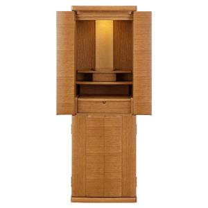 仏壇 モダン仏壇 マーベル ミドルダーク 台付型(床置き) 40×13号（納骨仏壇 家具調仏壇）