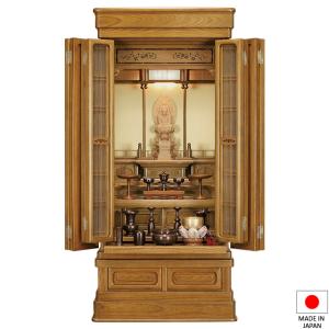 仏壇屋 滝田商店 仏壇 唐木仏壇 春華 屋久杉 51×18号 台付型(床置き