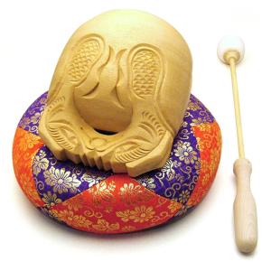 仏壇屋 滝田商店 印金木魚セット（携帯用リン りん）（寺院用仏具