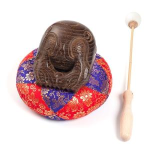 仏壇屋 滝田商店 木魚 本桑(一式) 4寸 : 仏壇・仏具販売-仏壇屋 滝田