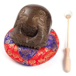 仏壇屋 滝田商店 木魚 本桑(一式) 4寸 : 仏壇・仏具販売-仏壇屋 滝田