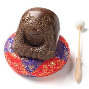 仏壇屋 滝田商店 木魚 本桑(一式) 4寸 : 仏壇・仏具販売-仏壇屋 滝田