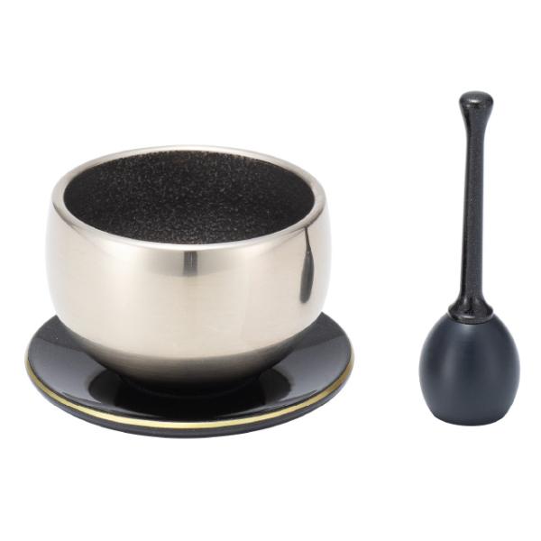 砂張 おりんセット すずなり 1.8寸 口径5.4cm（仏具 仏壇用 おリン ミニ モダン 高岡銅器...
