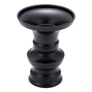 花立 黒色 2.5寸の詳細画像1