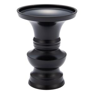 真鍮製 花立上丸色付4.0号/仏具用品_葬儀_お葬式_法事_仏事_天台宗_