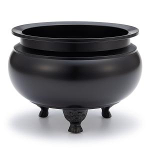 仏壇屋 滝田商店 香炉(机上香炉) 黒色 6寸 : 仏壇・仏具販売 仏壇屋 滝田商店 香炉(机上香炉) 黒色 6寸 : 仏壇・仏具販売