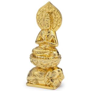 普賢菩薩(辰・巳年生まれ) 合金製 7.4cm...の詳細画像2