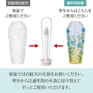 ミニ盆提灯 盆ちょうちん お盆提灯 小珠(こだ...の詳細画像2