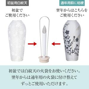 ミニ盆提灯 盆ちょうちん お盆提灯 小珠(こだ...の詳細画像2